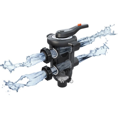 Hayward SelectaFlo High Efficiency Multiport Valve , 2" image 3