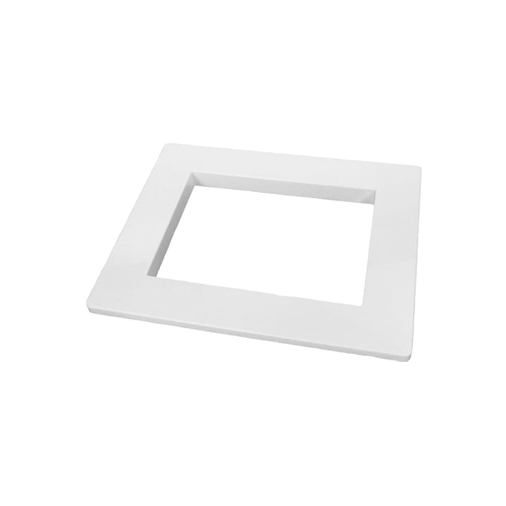Hayward Auto-Skim Series Skimmer Snap-On Face Plate Cover, Square, White, Vinyl/Fiberglass  