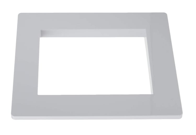 Hayward Auto-Skim Series Skimmer Snap-On Face Plate Cover, Square, White, Vinyl/Fiberglass | SP1084F image 3