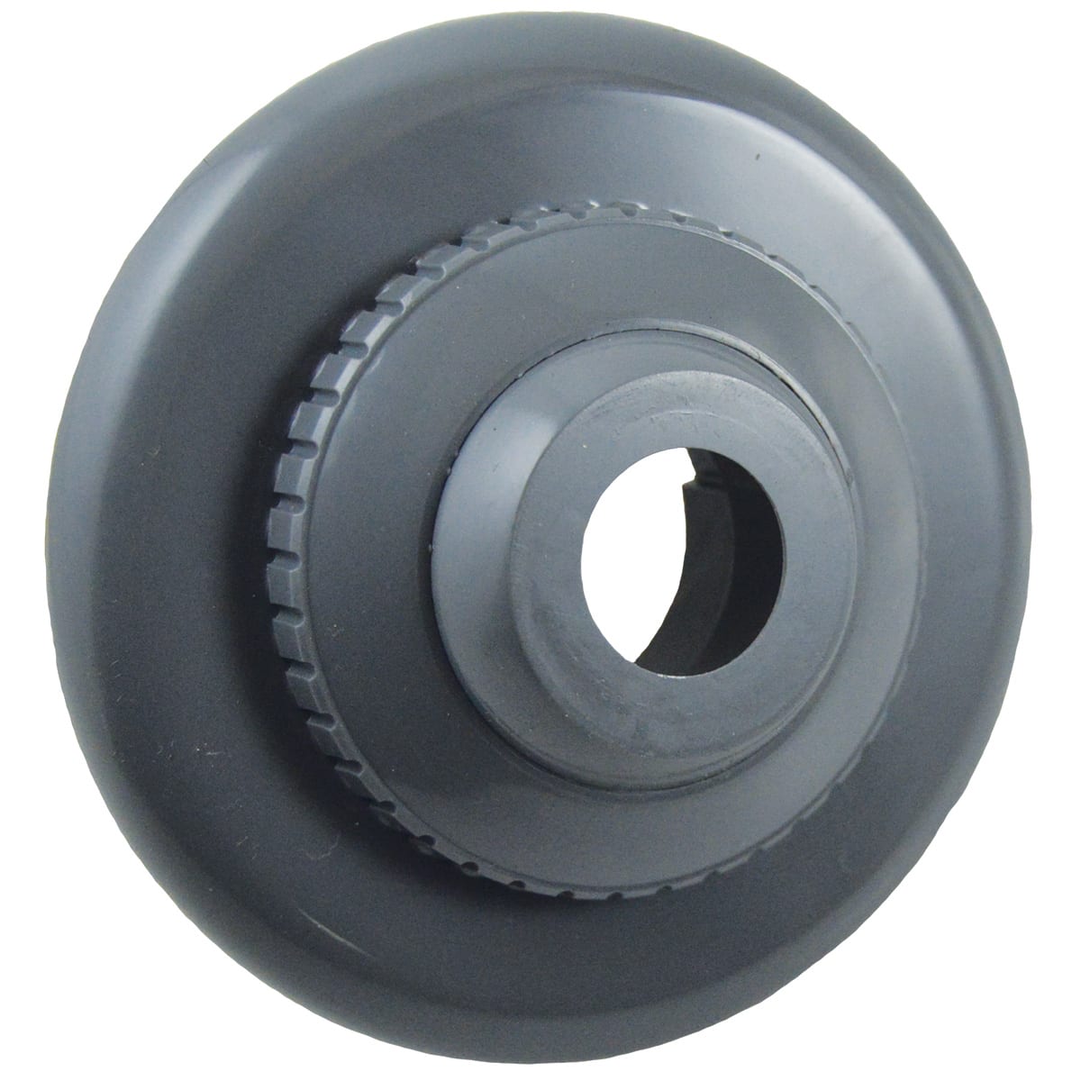 Hayward Large Hydrostream Eyeball Inlet Fitting, 1-1/2in MIP, 3/4in Eye Opening, Dark Gray   
