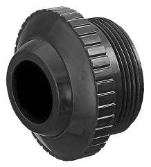 Hayward Hydrostream Eyeball Inlet Fitting, 1-1/2in MIP, 1in Eye Opening, Black  