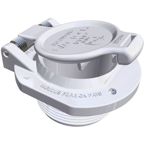 Hayward Hydrostream Insider Fitting, 1-1/2in Slip, 3/4in Eye Opening, Black  