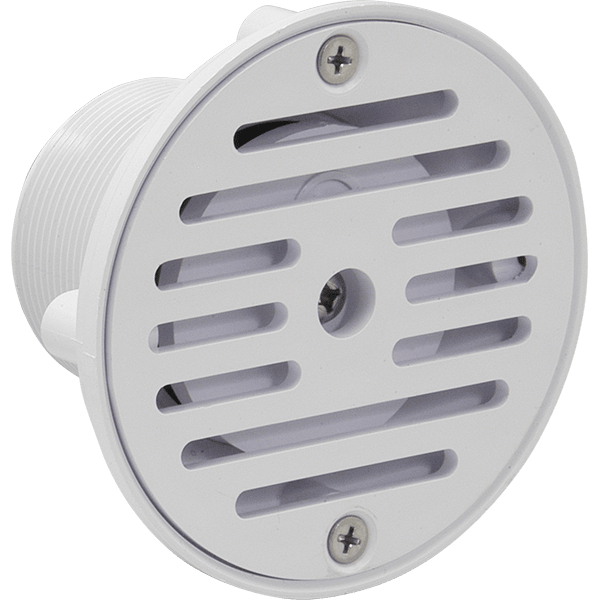 Hayward Hayward Adjustable Wall/Floor Inlet Fittings, 1-1/2in FIP x  2in MIP, White  