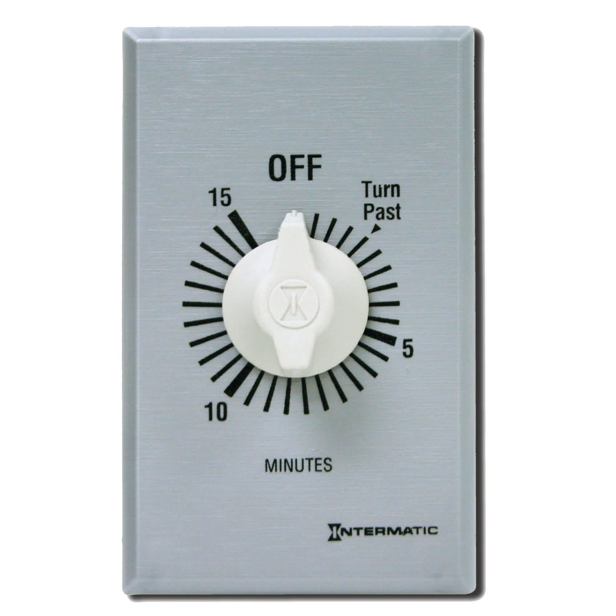 Intermatic 15 Minute 125-277 V Dpst Wound Timer W/O Hold  