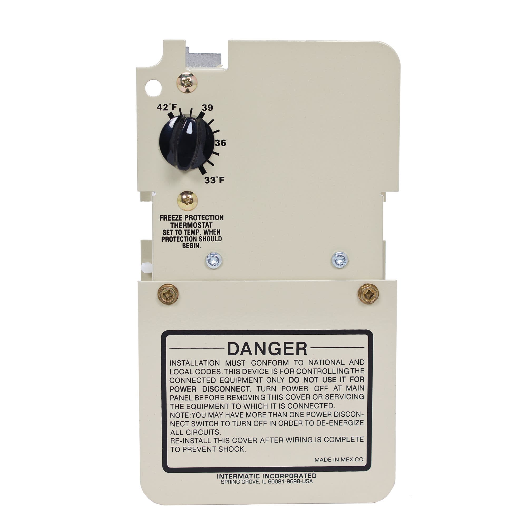 Intermatic Thermostat Only, 240V - Fits T10000R, T30000R, T40000R Panels Thermostat Only 240V For Model T10000R T30000R T40000R *O/S - product image
