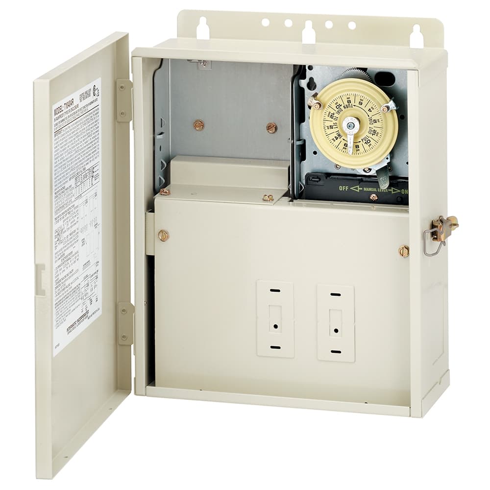 Intermatic 10-1/2" X 12" X 4-1/2" One T104M In Outdoor Enclosur Pool / Spa Sub Panel W/ T104M - product image