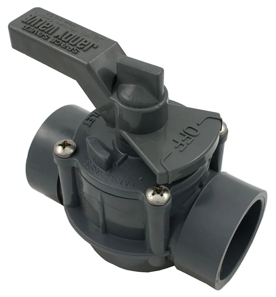 Jandy 2 Port Positive Seal Space Saver Valve  