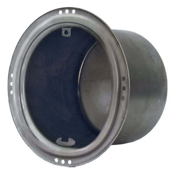 Jandy Pro Series Small Stainless Steel Light Niche for Gunite, 1" Rear Outlet | SSNICSM1R