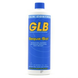 GLB Sequa-Sol - Sequestering Agent - Stain & Scale Control, 1 Quart Bottle, 12/Case - product image