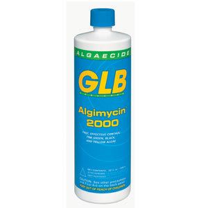GLB Algimycin 2000 Algaecide, 1 Quart Bottle, 12/Case
