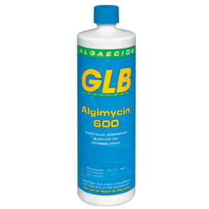GLB Algimycin 600 Algaecide, 60% Poly Quat, 1 Quart Bottle, 12/Case - product image