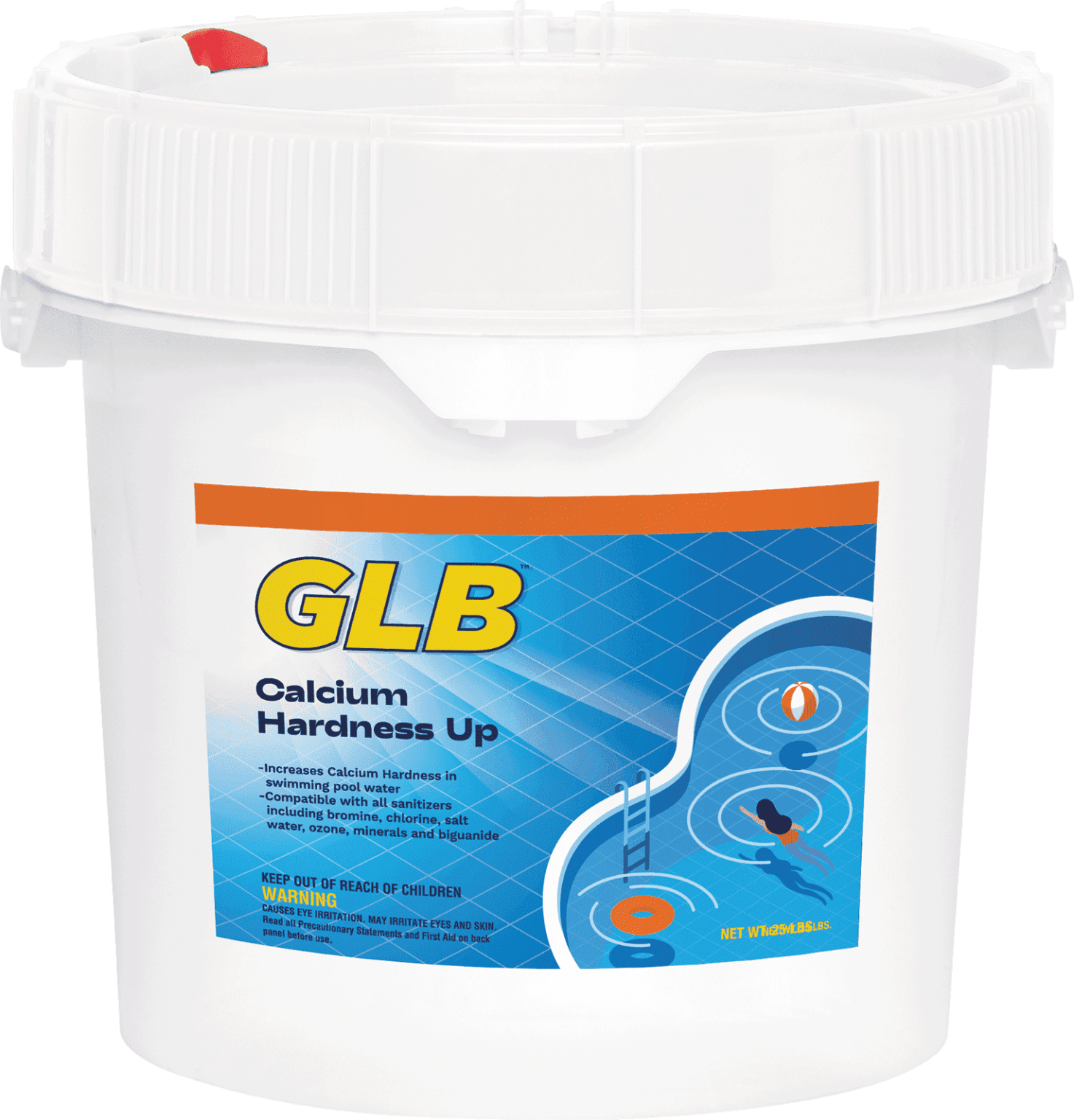 GLB Calcium Hardness Up, Calcium Chloride, 15 lb Bag