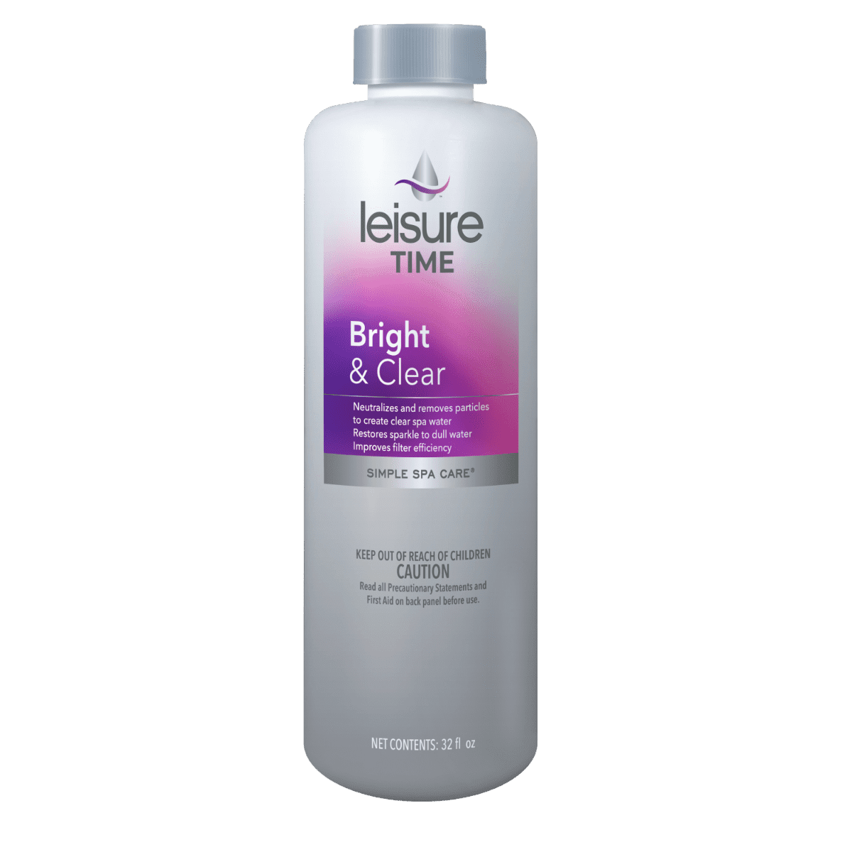Leisure Time Spa Bright & Clear, 1 Quart Bottle, 12/Case - product image