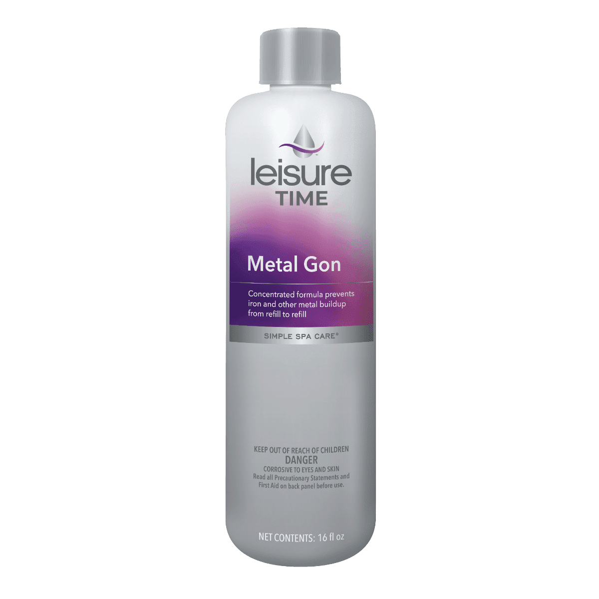 Leisure Time Spa Metal Gon, 1 Pint Bottle, 12/Case - product image