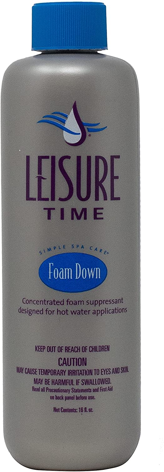 Leisure Time Spa Foam Down, 1 Pint Bottle, 12/Case | Leisure Time24 - product image