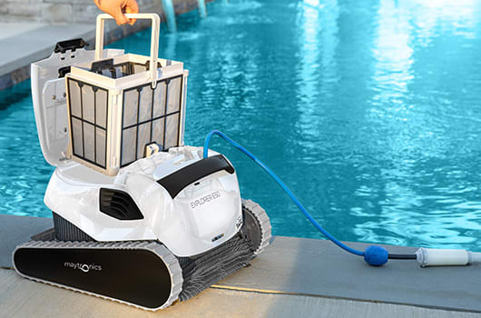 Maytronics Dolphin Explorer E50 Robotic Pool Cleaner w/App Control | 99996281-XP image 3