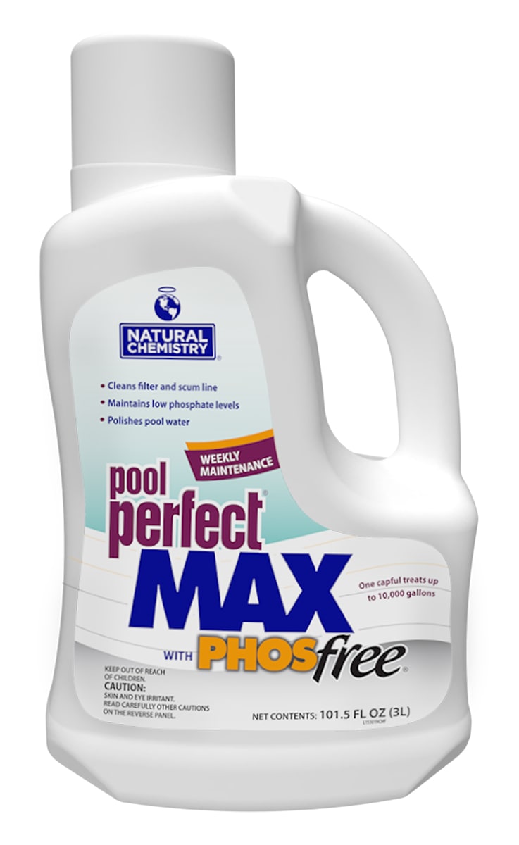 Natural Chemistry Pool Perfect Max With PHOSfree, 3 Liter Bottle, 4/Case - product image