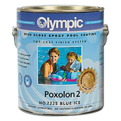 Olympic 2211 Poxolon 2 High Gloss Epoxy Pool Coating, Spanish Blue, 1 Gallon - product image