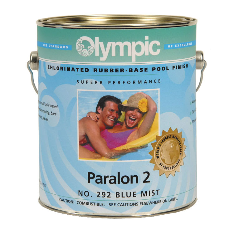 Olympic 291 Paralon 2 Chlorinated Rubber Base, Blue Ice, 1 Gallon - product image