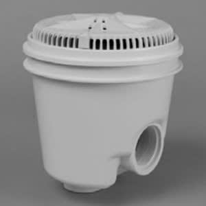 Pentair VGBa 8"Mndrn 2"Sidex1.5" Bot White image 2