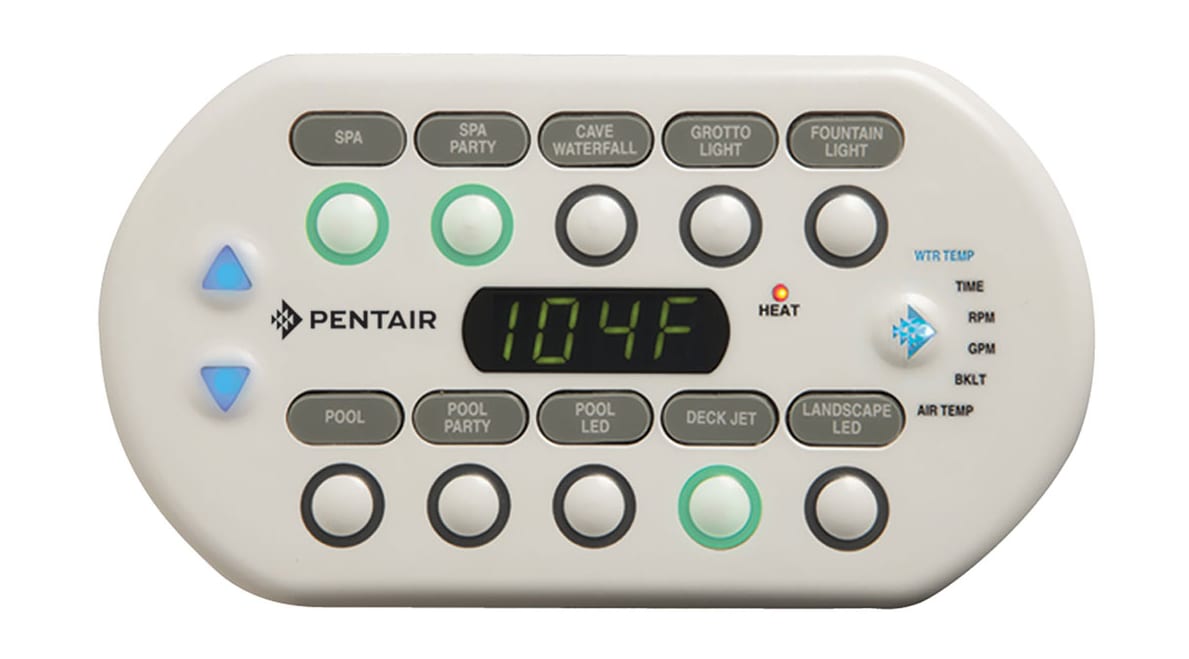 Pentair Spacommand 10 Button White 150ft Wire  