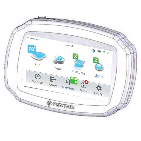 Pentair Intelictr Indr Cp Wht image 2