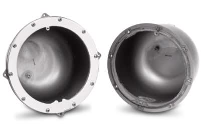 Pentair Large Stainless Steel Niches for Concrete, 3/4in Rear Hub  