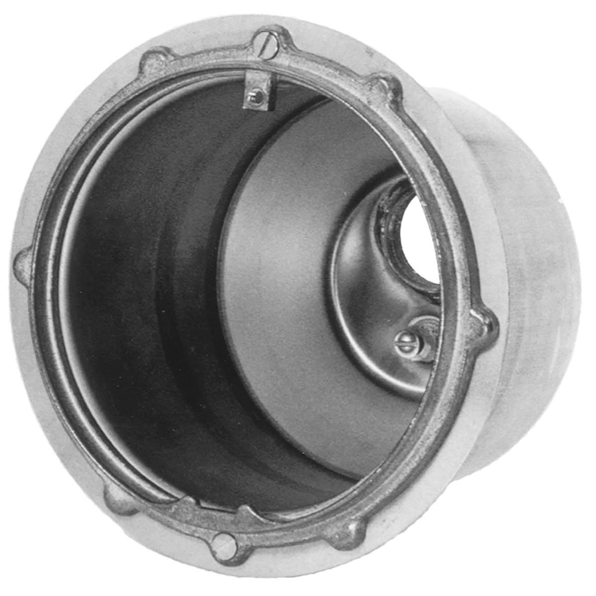 Pentair Small Stainless Steel Niches for Concrete Pools or Spas, 1in Rear Hub  