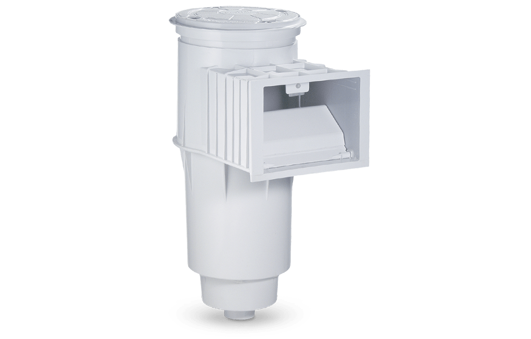 Pentair Admiral S20 Skimmer Circular Weir with Equalizer, 2in Slip, Concrete  