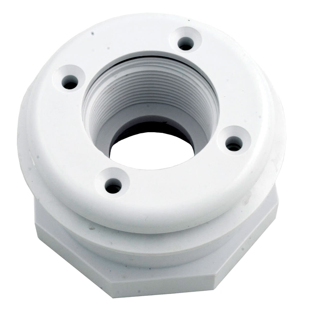 Pentair Return Fittings, 1-1/2in FIPT with Screws, Vinyl liner, White, Gunite  