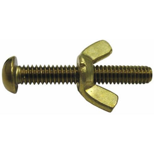 Pentair Rainbow Brass Wing Nut & Bolt #155 | R221156 image 2