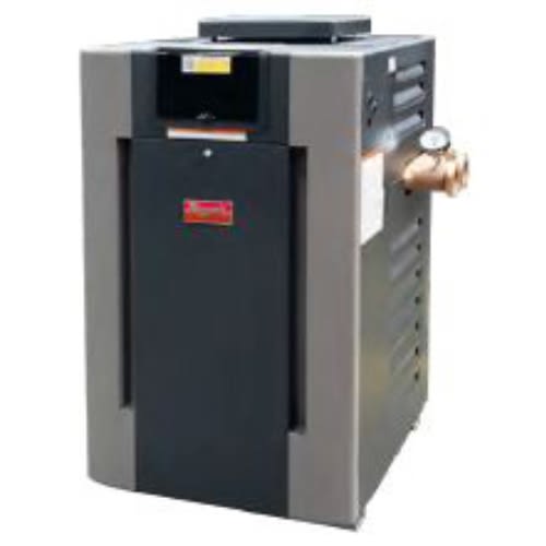 Raypak B-R336A-EN-C Digital Natural Gas Heater 336,000  BTU - Bronze Headers ASME image 2