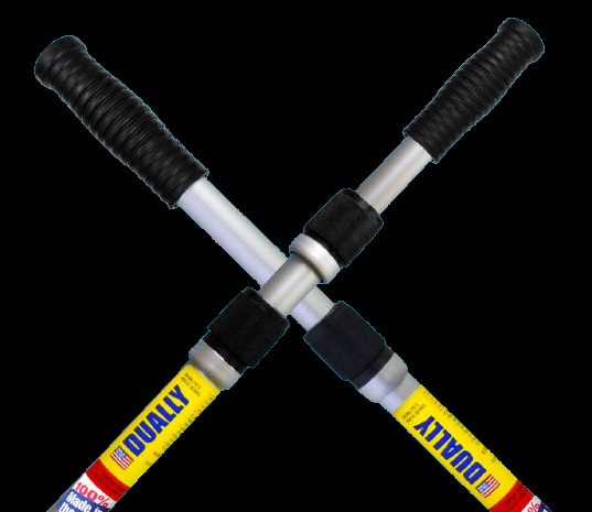 Skimlite 2-Piece Dual Lock Heavy Duty Pole , 8ft - 16ft  