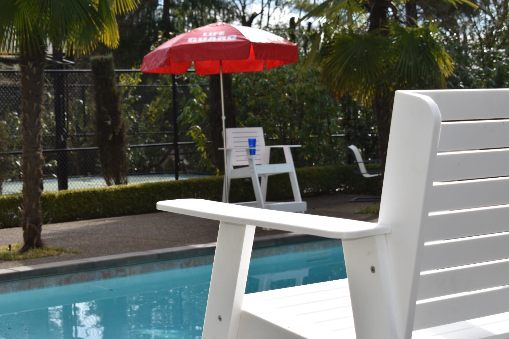 Sr Smith Commercial Sentry Lifguard Chair 30" White - product image