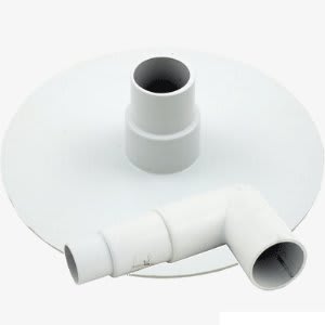 Swimline Fits Ht/Oly Oly Replacement Skimmer Vac Adaptor Elbow & Plate - Low Profile - product image