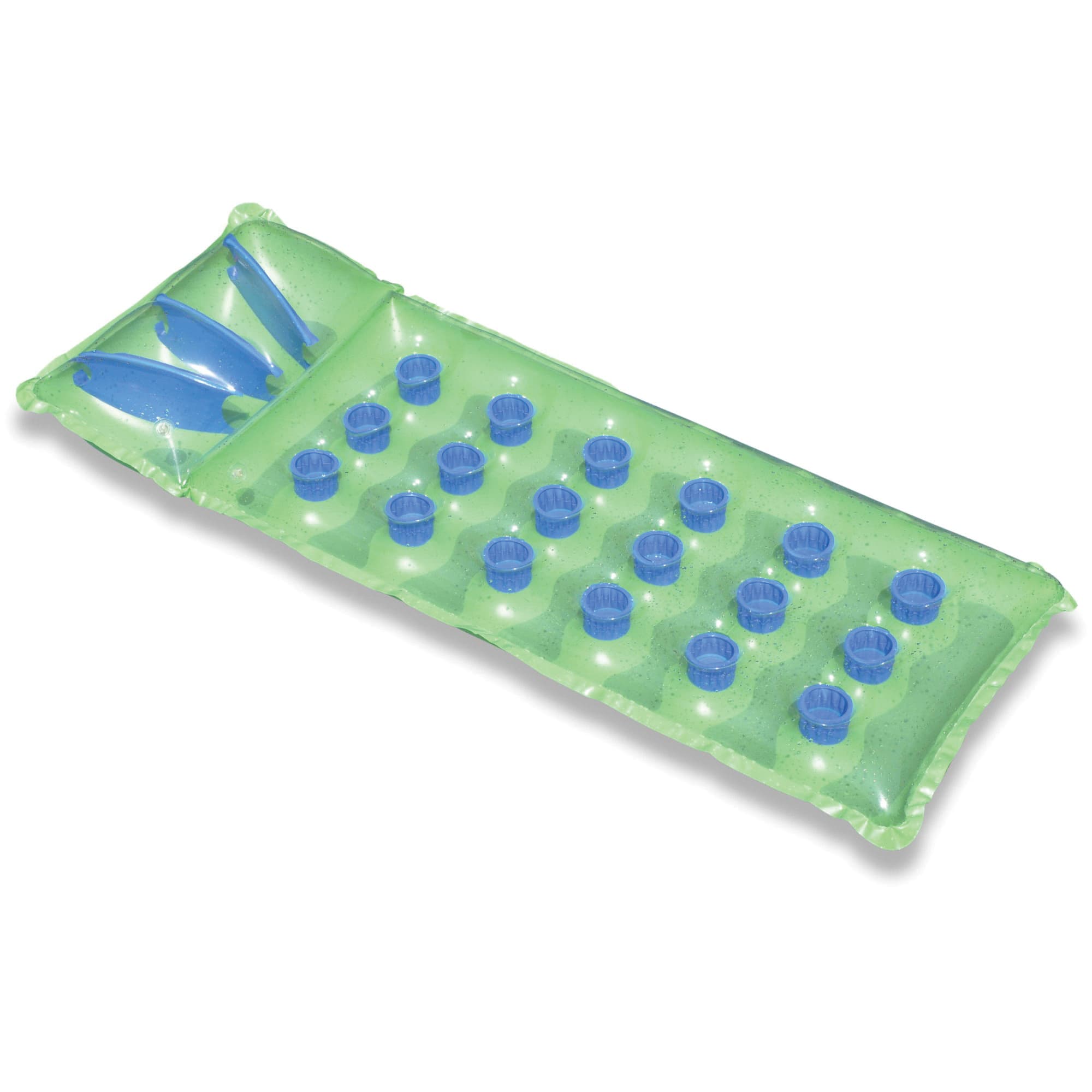 Swimline 76in Inflatable Pool Mattress, 18 Pocket  