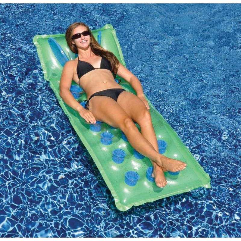 Swimline 76" Inflatable Pool Mattress, 18 Pocket | 9035 image 2