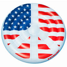 Swimline 60" Americana Peace Island | 90536 - product image