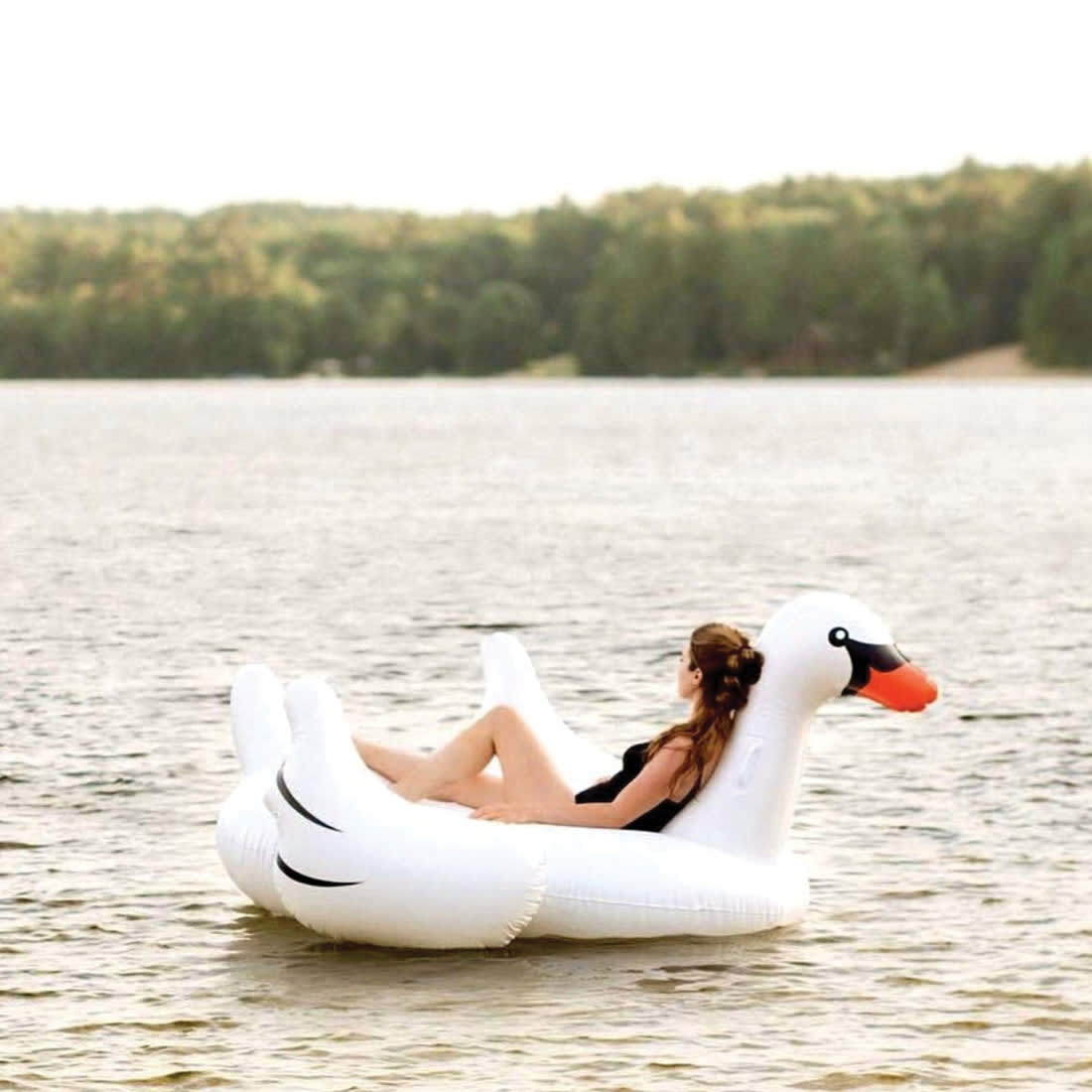 Swimline Giant Swan Ride-On image 8