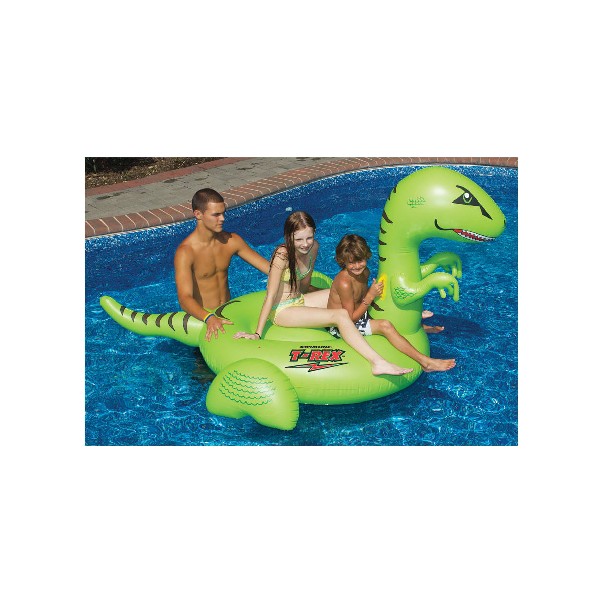 Swimline Giant Ride-On T-Rex Pool Float | 90624 - product image