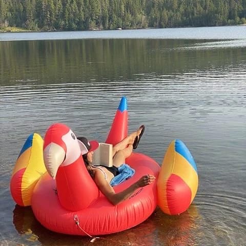 Swimline Giant Parrot Ride-On Pool Float | 90629 image 2