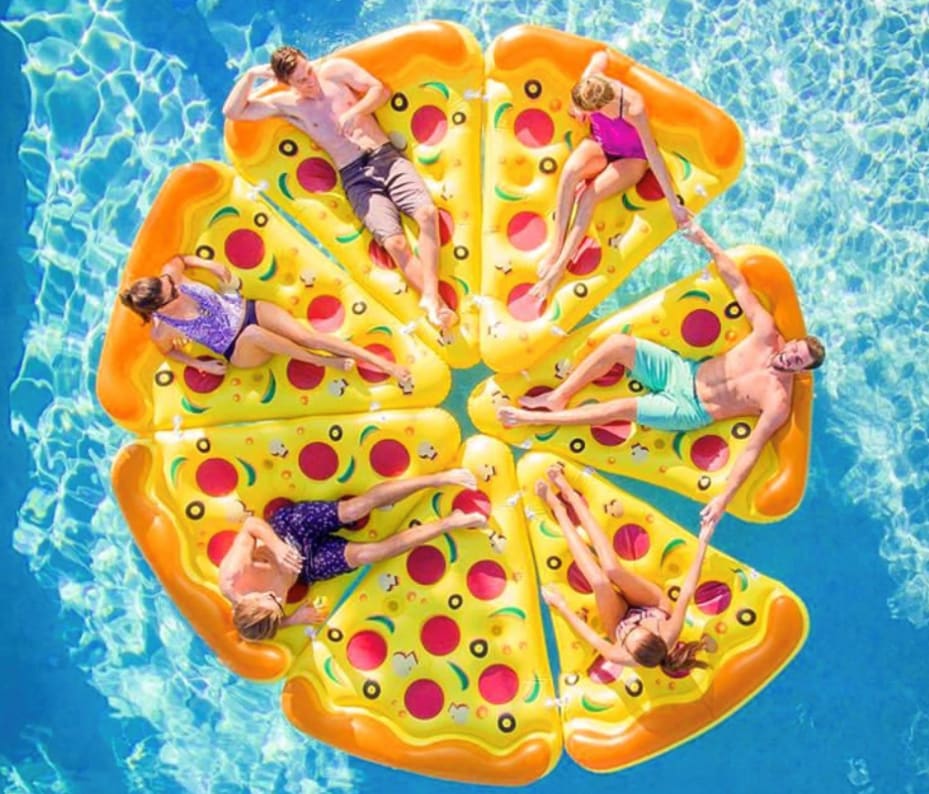 Swimline Giant Pizza Slice Pool Float | 90645 image 5