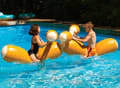 Swimline 58"/14"/14" Pool Log Flume Joust Set image 3
