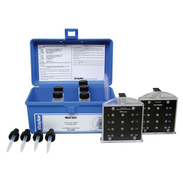 Taylor Commercial, Uses Midget Comparators, Copper, 0.2-3.0 Ppm/Iron, 0-2.0 Ppm - product image
