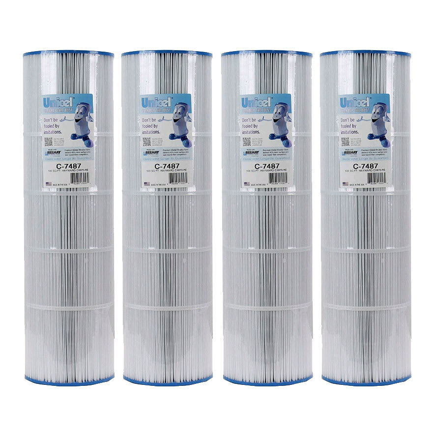 Unicel Replacement Filter Cartridge 105 sf Clean & Clear+ 420, 4/Pack  