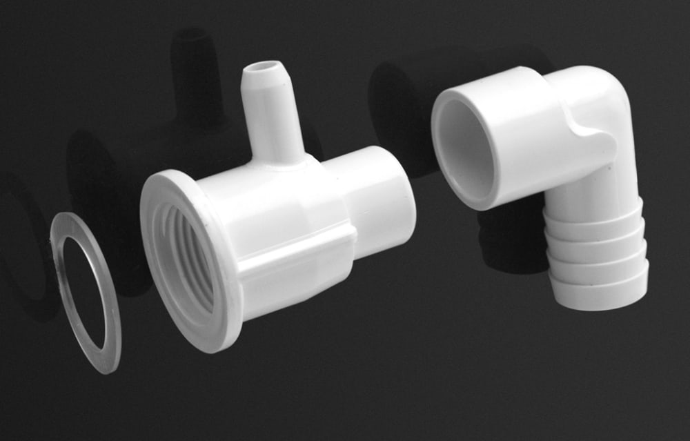 Waterway Universal Cluster Jet Bdy Assy 3/4"Rb 90O Ell - product image
