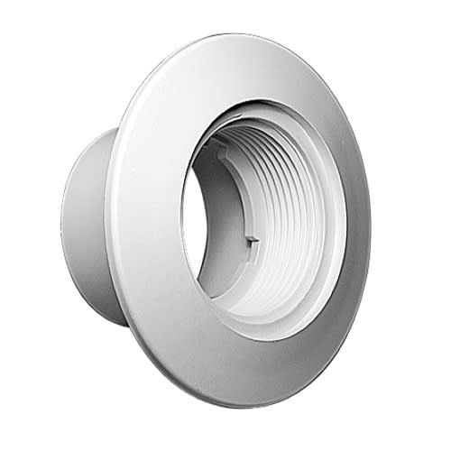 Waterway Return Wall Fitting, 1-1/2in FPT x 2in Insider (fits inside 2in pipe), White  