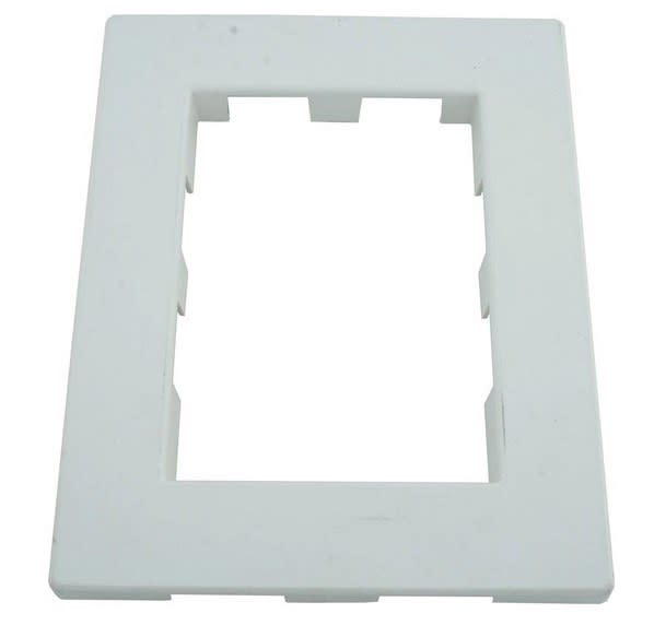 Waterway Renegade Standard Vinyl Liner Skimmer Trim Plate, White | 519-9520 - product image