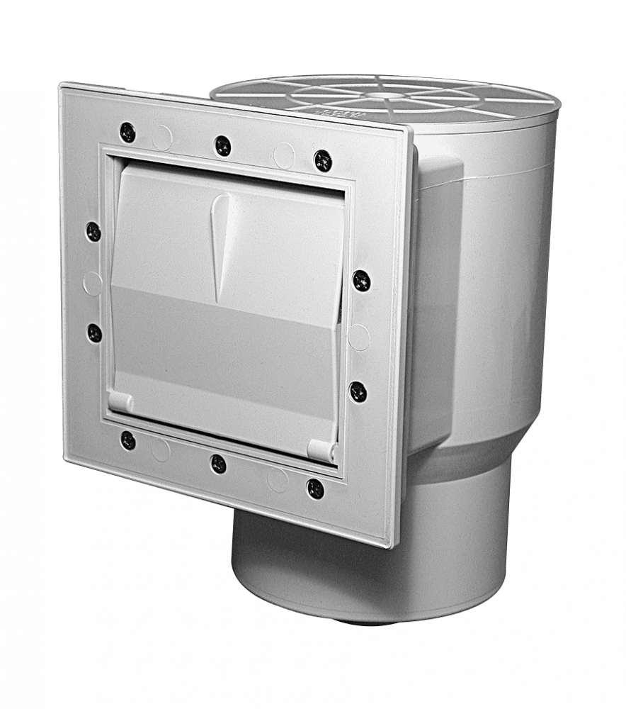 Waterway Flo-Pro II Skimmer, Short Throat with Return, White, Aboveground 