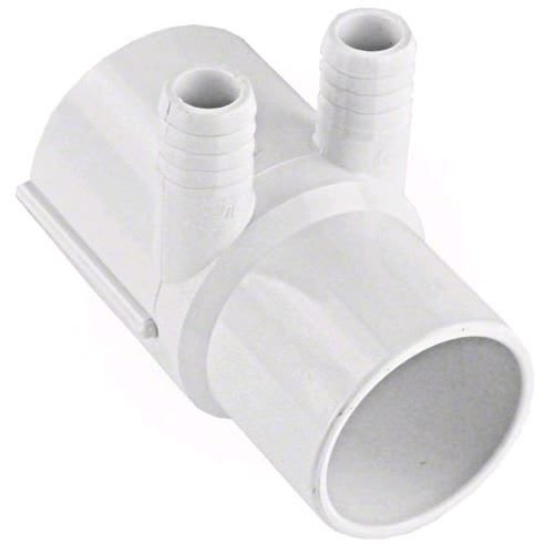 PVC 2 Outlet Barb Manifold 2 in. x 2 in. x 3/4 in. Slip x Spigot | 672-7130 image 2